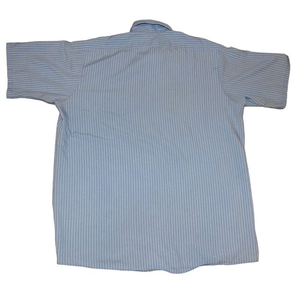 Vintage University of Pittsburgh PITT Durable Press Work Shirt Men's Large USA - Picture 5 of 6